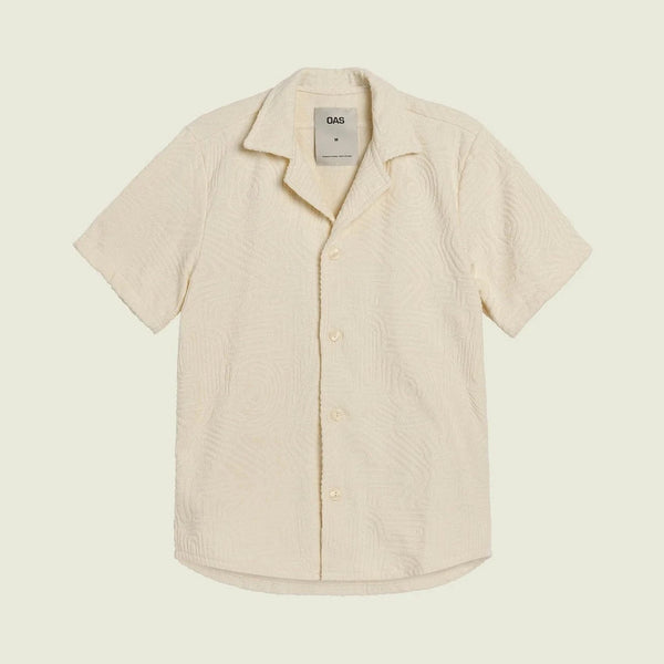 Cuba Terry Shirt | Cream Golconda | OAS Company