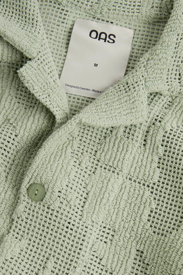 Crochet Shirt | Galbanum | OAS Company