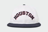 Houston Upside Down - Upside Down Flatbill | White/Dark Navy/Red | Sandlot Goods