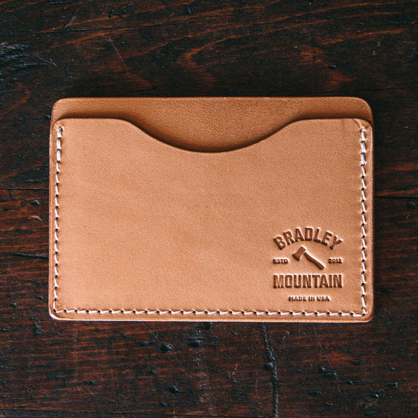 Card Wallet | Natural | Bradley Mountain