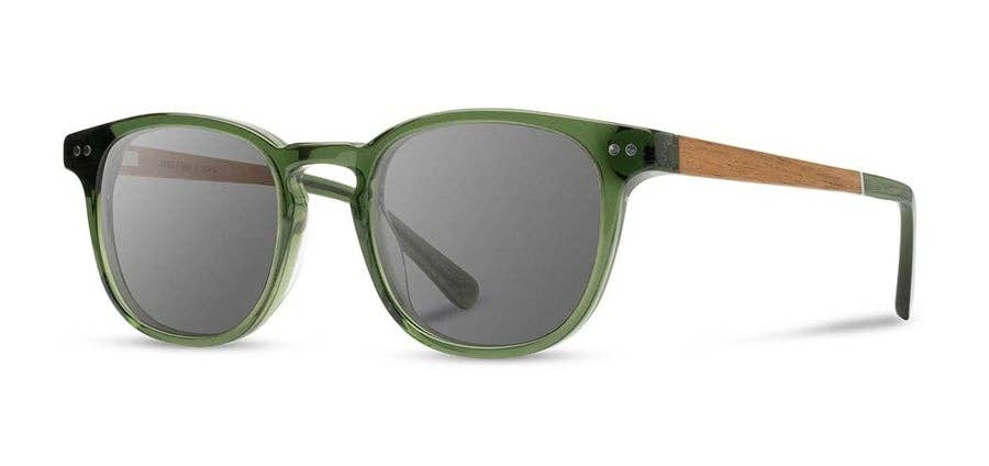 Topo Sunglasses | Fern / Walnut / HD Plus Polarized Grey  display picture 2