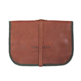 Great Plains Tool Roll | Buffalo Leather & Grey | Iron & Resin