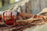 Trail Sunglasses | Matte Tortoise: HD Plus Polarized Amber | Smokey Bear x CAMP