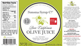 Pure Sonoma Olive Juice | Sonoma Syrup Co.