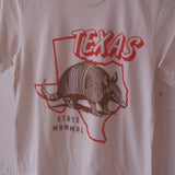 Armadillo State Mammal Texas Tee | Norman Roscoe