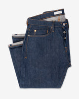 Athletic Straight Selvedge Rigid Denim Jeans | Raw Indigo | Ace Rivington