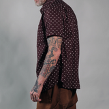 Fillmore S/S Shirt | Russet Dot | Monadic Clothing