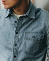 The Cadet Shirt | Washed Indigo Oxford | Taylor Stitch