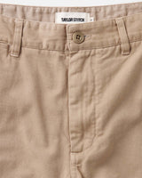 The Foundation Short | Organic Khaki | Taylor Stitch
