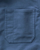 The Ojai Jacket | French Blue Moleskin | Taylor Stitch