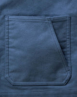 The Ojai Jacket | French Blue Moleskin | Taylor Stitch