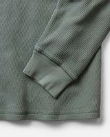 The Organic Cotton Waffle Crew | Deep Sea | Taylor Stitch