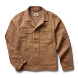 The Longshore Jacket | Tobacco Chipped Canvas | Taylor Stitch