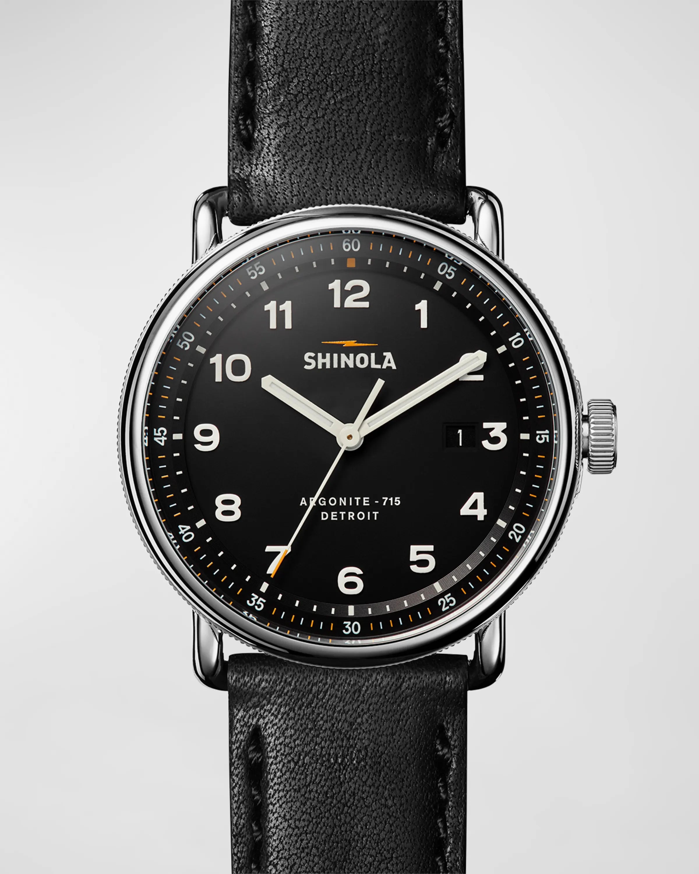 The Canfield C56 3HD 43mm | Black | Shinola Detroit – Manready