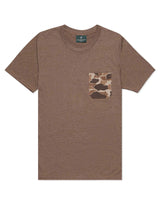 Original Camo Pocket Tee | Sepia | Ball and Buck