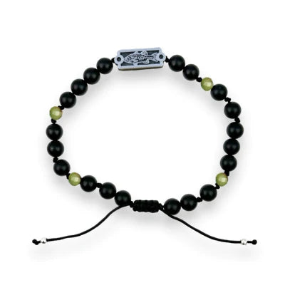 Kona & Natural Jade Beaded Bass Bracelet | Sight Line Provisions