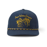 Los Rios Canvas Snapback | Navy | Seager Co.