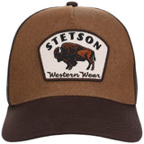 Bison Patch Trucker | Brown | Stetson