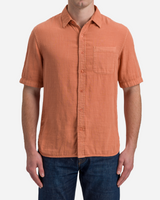 Double Gauze Camp Shirt | Coral | Ace Rivington