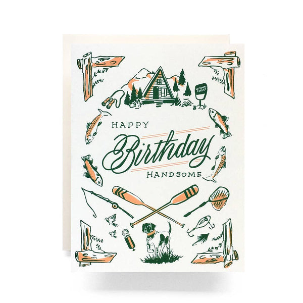 Outdoorsman Birthday Card | Antiquaria