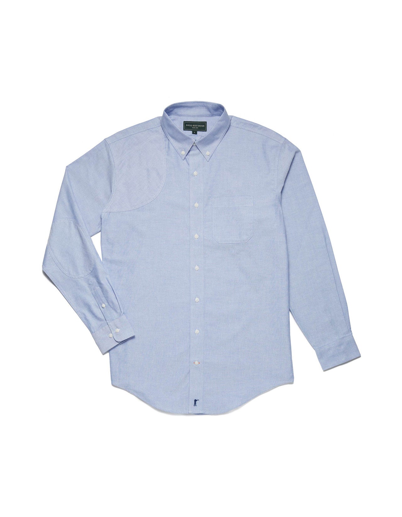 Sportsman Shirt | Blue Oxford | Ball and Buck – Manready Mercantile