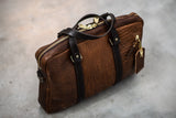 Bison Briefcase #551 | Coronado Leather - Manready Mercantile
