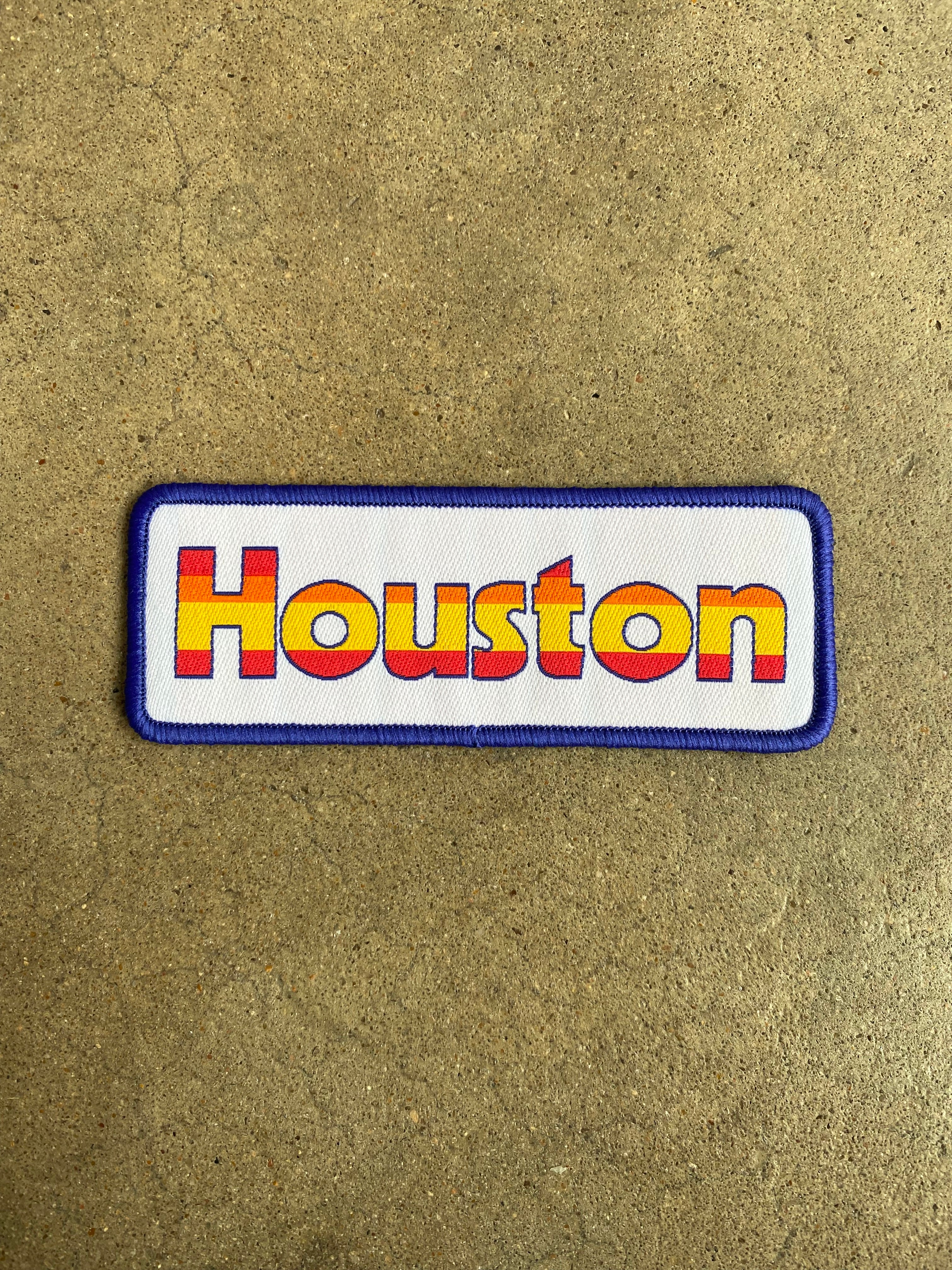 Houston Astros iron on patch