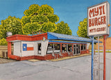 Art Print 5" x 7" | Streets of Houston | Jim Koehn Artwork