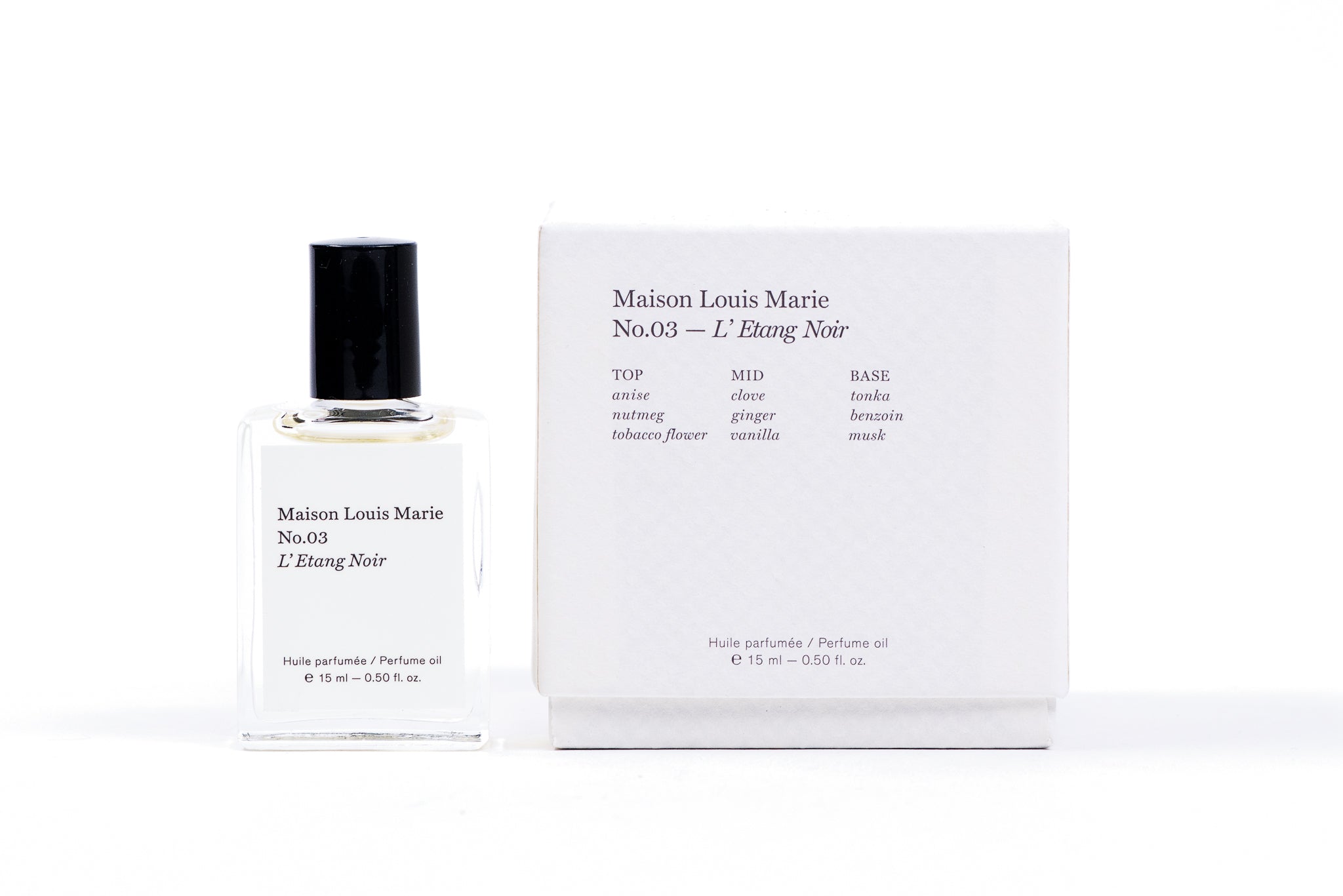 No.03 Perfume Oil | L' Etang Noir | Maison Louis Marie – Manready