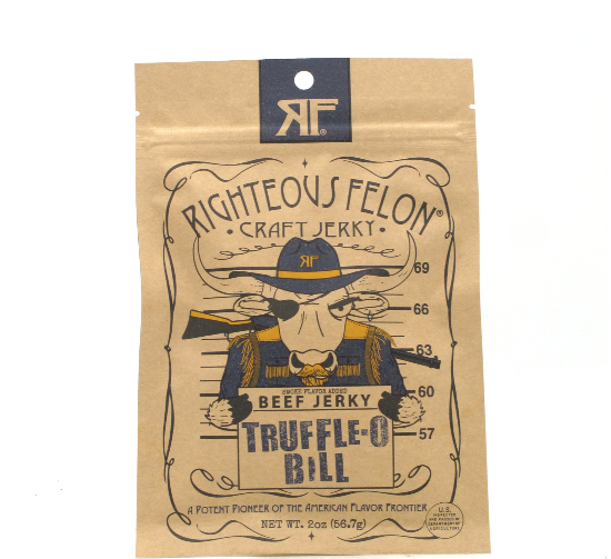 Truffle-O Bill Beef Jerky | Righteous Felon Craft Jerky