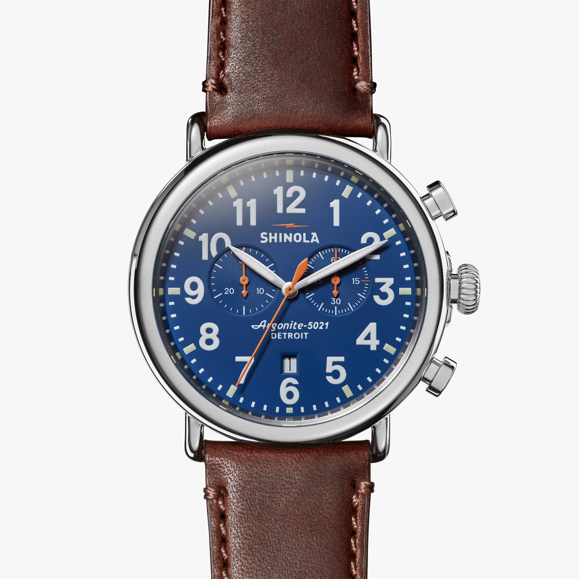 The Runwell Chronograph 47mm | Blue | Shinola Detroit – Manready