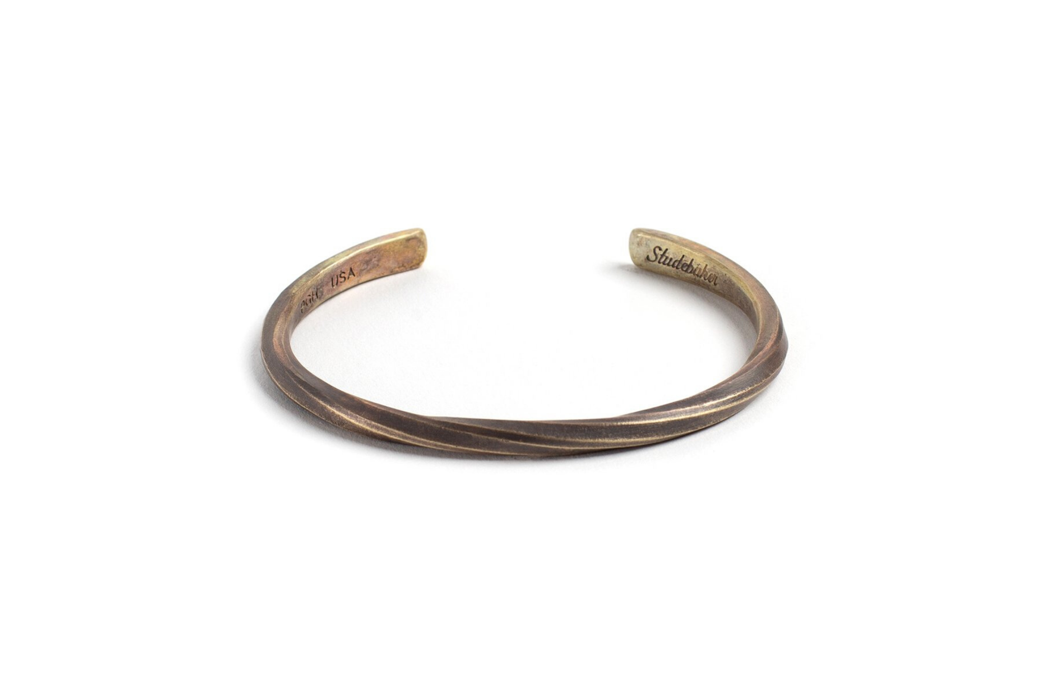 The Signature Bracelet - Work Patina - Brass