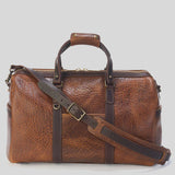Bison Duffel No.007 | Walnut | Coronado Leather