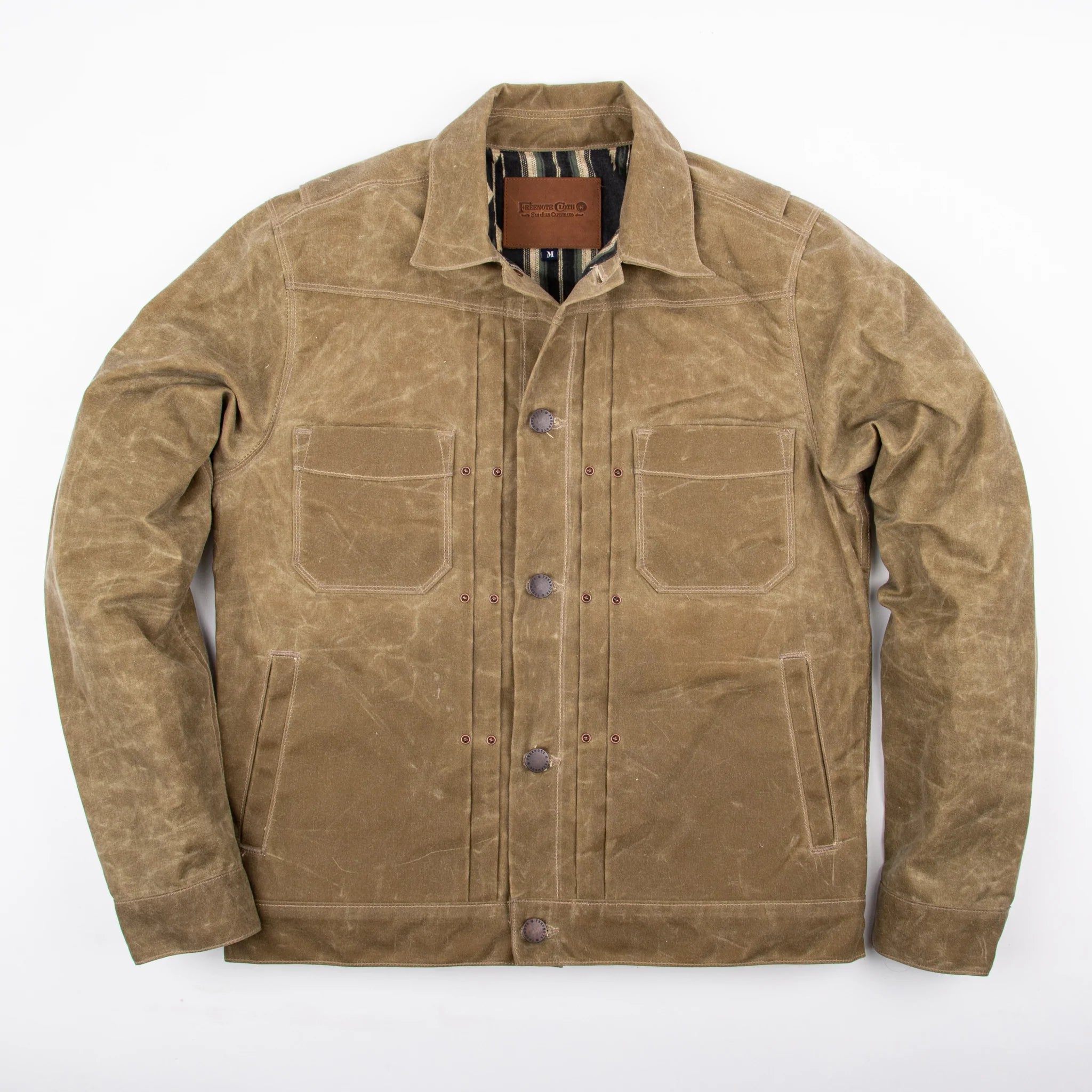Riders Jacket | Tobacco Green Interior | Freenote Cloth – Manready Mercantile