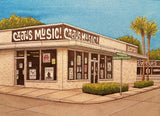 Art Print 5" x 7" | Streets of Houston | Jim Koehn Artwork