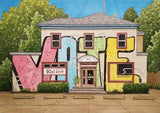 Art Print 5" x 7" | Streets of Houston | Jim Koehn Artwork