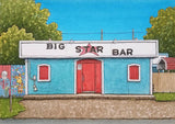 Art Print 5" x 7" | Streets of Houston | Jim Koehn Artwork