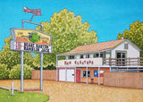 Art Print 5" x 7" | Streets of Houston | Jim Koehn Artwork