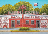 Art Print 5" x 7" | Streets of Houston | Jim Koehn Artwork