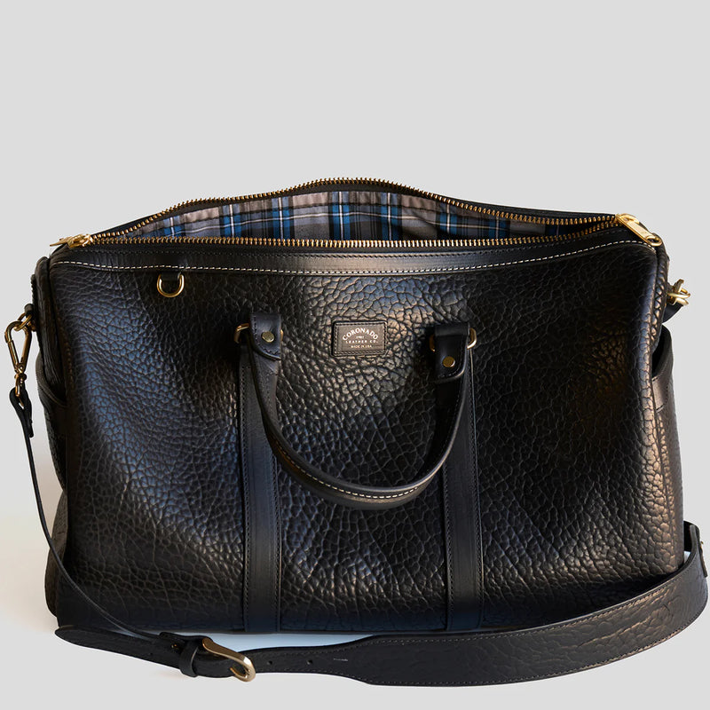 Bison Duffel No.007 | Black | Coronado Leather