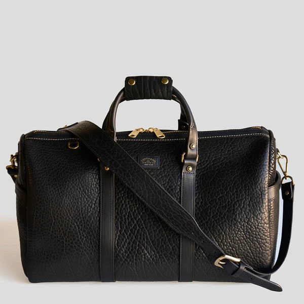 Bison Duffel No.007 | Black | Coronado Leather – Manready Mercantile