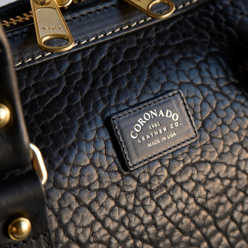 Bison Duffel No.007 | Black | Coronado Leather