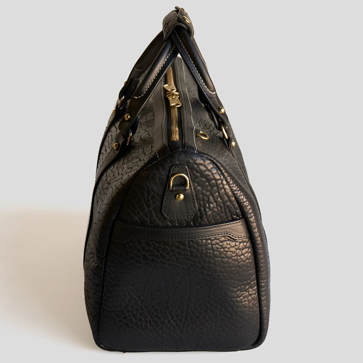 Bison Duffel No.007 | Black | Coronado Leather – Manready Mercantile