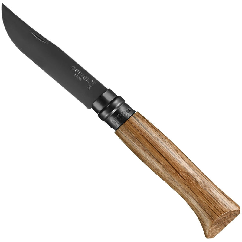 No.08 Black Oak Folding Knife | Opinel