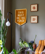 This Must Be The Place Camp Flag | Oxford Pennant