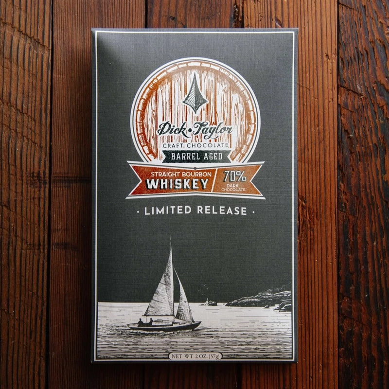 Straight Bourbon Whiskey Dark Chocolate | Dick Taylor