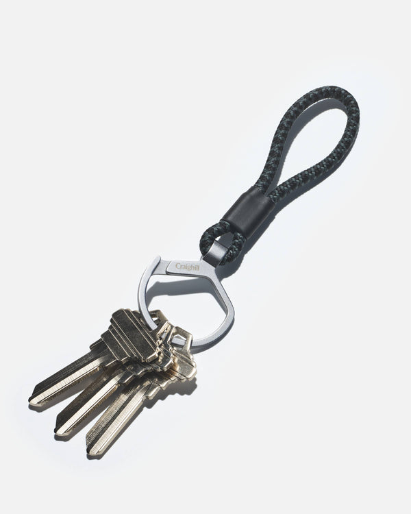 Rope Split Ring | Black | Craighill