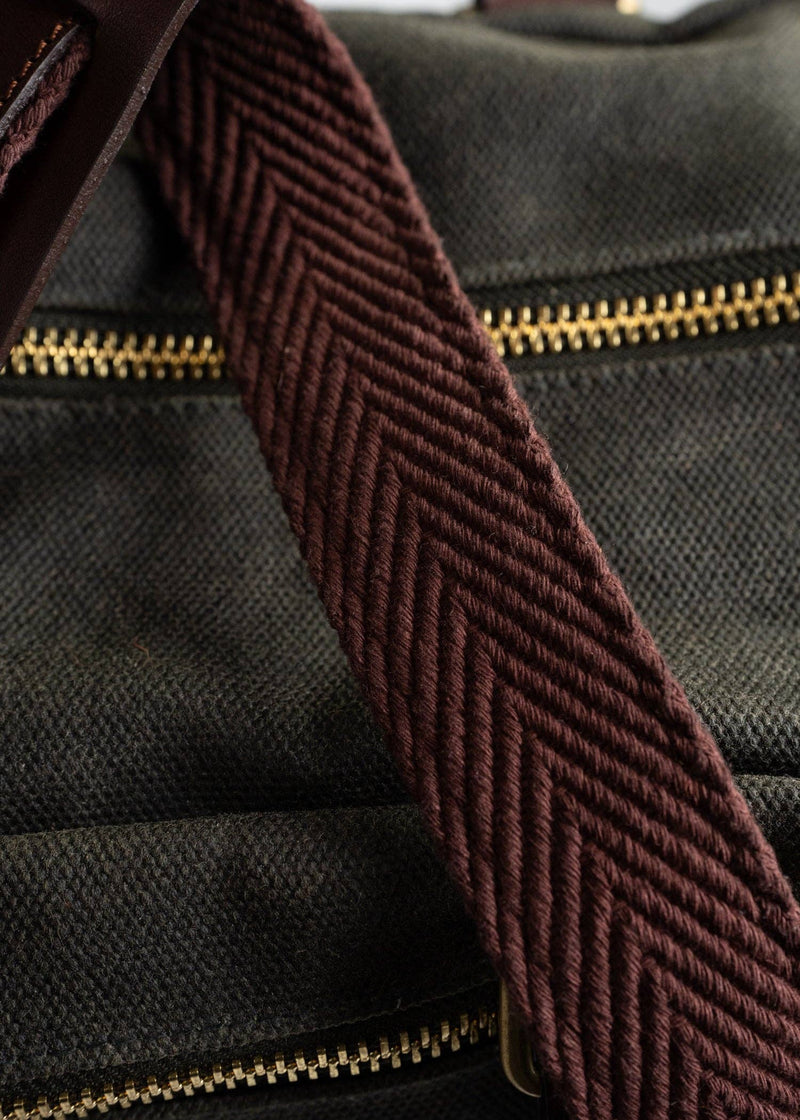 Waxed Canvas Weekender Bag | Iron & Resin