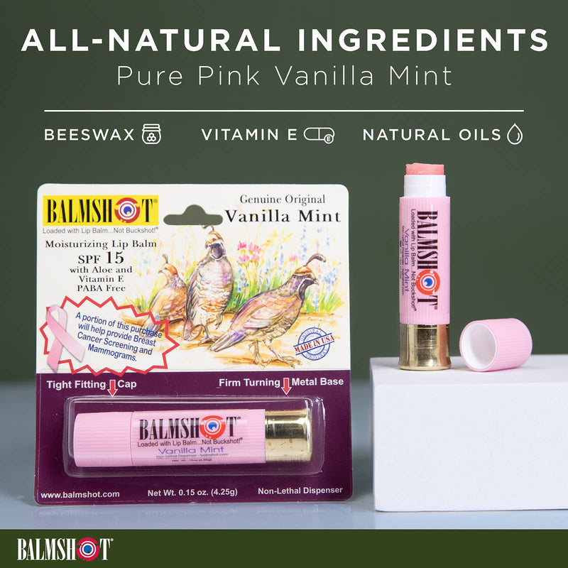 Vanilla Mint Lip Balm | BALMSHOT