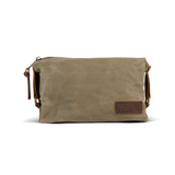 Waxed Canvas Toiletry Bag | Olive | Roosevelt Supply Co.